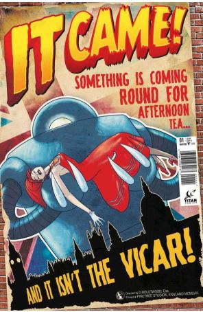 It Came 1 published by Titan with cover art by Dan Boultwood