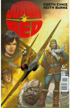 Johnny Red (2nd Series) 1B published by Titan with cover art by Carlos Ezquerra