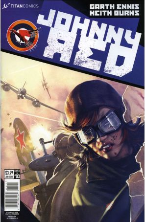 Johnny Red (2nd Series) 3A published by Titan with cover art by Keith Page