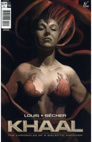 Khaal: The Chronicles of a Galactic Emperor 3A published by Titan with cover art by Valentin Secher