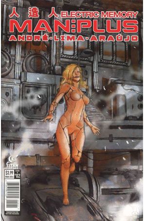Man Plus 2B published by Titan with cover art by Marco Turini