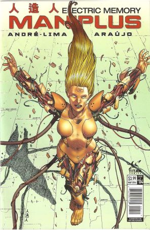 Man Plus 4A published by Titan with cover art by Andre Araujo