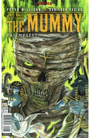 The Mummy: Palimpsest 3C published by Titan with cover art by David Hitchcock