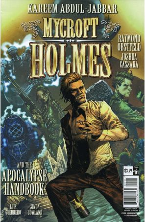 Mycroft Holmes and the Apocalypse Handbook 1A published by Titan with cover art by Joshua Cassara