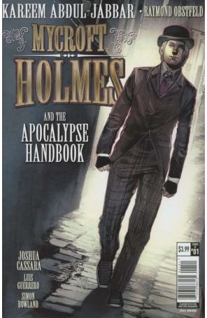 Mycroft Holmes and the Apocalypse Handbook 1B published by Titan with cover art by Rod Reis