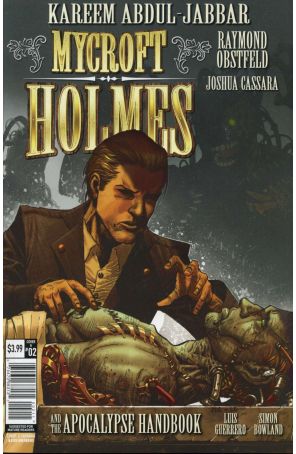 Mycroft Holmes and the Apocalypse Handbook 2A published by Titan with cover art by Joshua Cassara