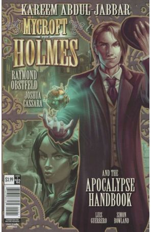 Mycroft Holmes and the Apocalypse Handbook 2B published by Titan with cover art by Claudia SG Iannicello