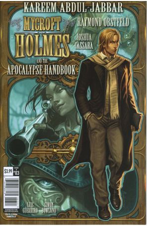 Mycroft Holmes and the Apocalypse Handbook 3B published by Titan with cover art by Claudia SG Iannicello