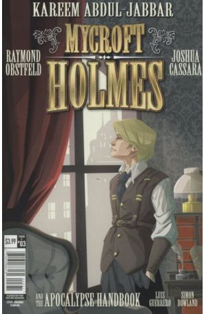 Mycroft Holmes and the Apocalypse Handbook 3C published by Titan with cover art by Arianna Florean