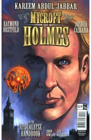 Mycroft Holmes and the Apocalypse Handbook 4C published by Titan with cover art by Mariano LaClaustra