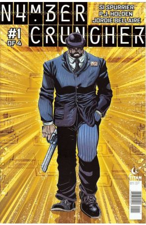 Numbercruncher 1 published by Titan with cover art by Roman Dirge
