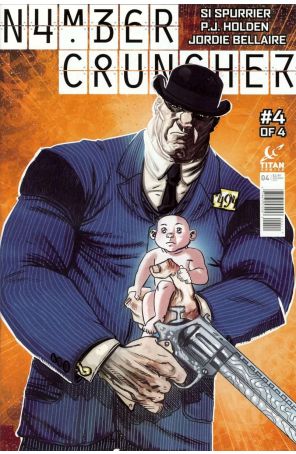 Numbercruncher 4 published by Titan with cover art by Roman Dirge