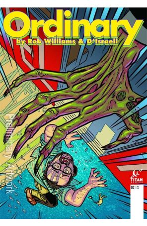 Ordinary 2 published by Titan with cover art by D’israeli
