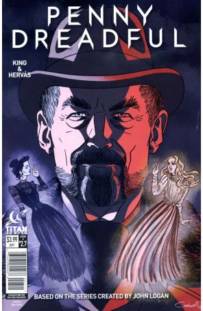 Penny Dreadful (Vol. 2) 7A published by Titan with cover art by Adam Cadwell