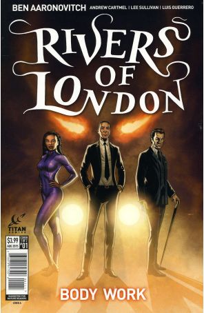Rivers Of London: Body Work 1A published by Titan with cover art by Lee Sullivan
