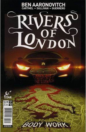 Rivers Of London: Body Work 3 published by Titan with cover art by Lee Sullivan