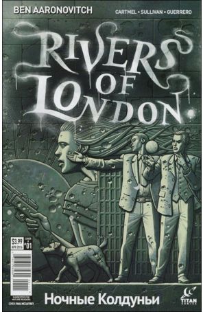 Rivers Of London: The Night Witch 1A published by Titan with cover art by Paul McCaffrey