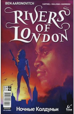 Rivers Of London: The Night Witch 1B published by Titan with cover art by Alex Ronald
