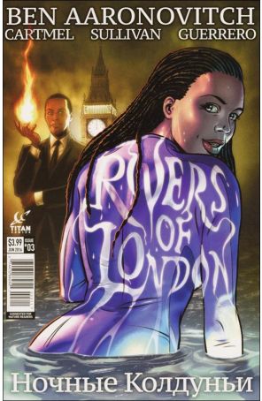 Rivers Of London: The Night Witch 3A published by Titan with cover art by Lee Sullivan