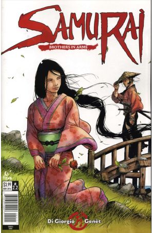 Samurai: Brothers in Arms 2A published by Titan with cover art by Frédéric Genet