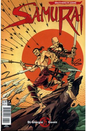 Samurai: Brothers in Arms 6A published by Titan with cover art by John McCrea