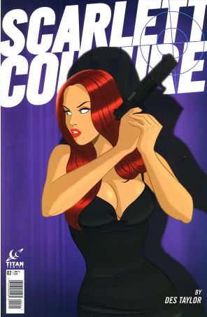 Scarlett Couture 2 published by Titan with cover art by Des Taylor