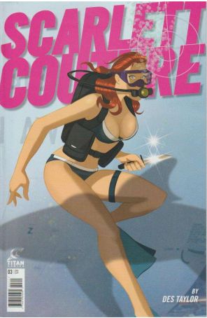 Scarlett Couture 3 published by Titan with cover art by Des Taylor