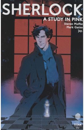 Sherlock Manga: A Study in Pink 3A published by Titan with cover art by Jay