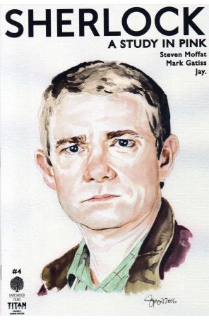 Sherlock Manga: A Study in Pink 4C published by Titan with cover art by Simon Myers
