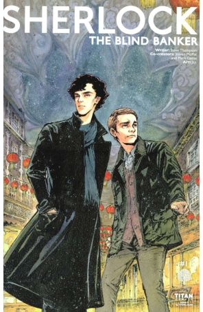 Sherlock: The Blind Banker 1D published by Titan with cover art by Yifeng Jiang
