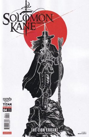 Solomon Kane: The Lion Errant 4A published by Titan with cover art by Micah Ulrich