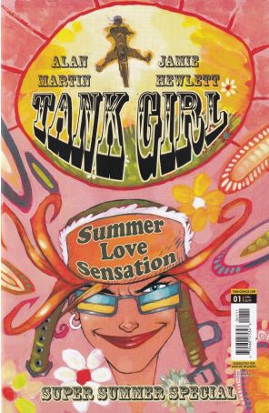 Tank Girl Summer Love Sensation 1A published by Titan with cover art by Jamie Hewlett