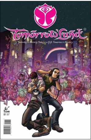 Tomorrowland 1 published by Titan with cover art by Labs Steller