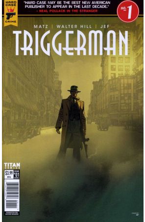 Triggerman (Titan) 1A published by Titan with cover art by Jef