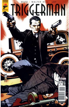 Triggerman (Titan) 5A published by Titan with cover art by Tomm Coker