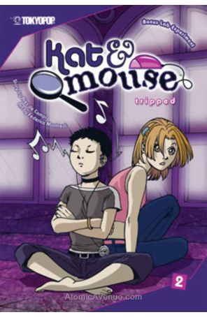 Kat And Mouse 2 published by Tokyopop with cover art by Federica Manfredi