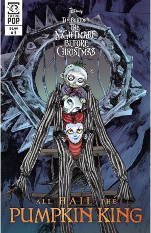 The Nightmare Before Christmas: All Hail the Pumpkin King 3 published by Tokyopop