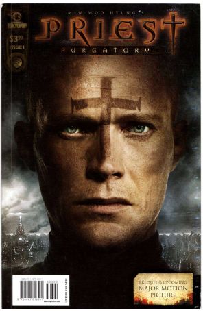 Priest: Purgatory 1 published by Tokyopop with cover art by Diego Yapur