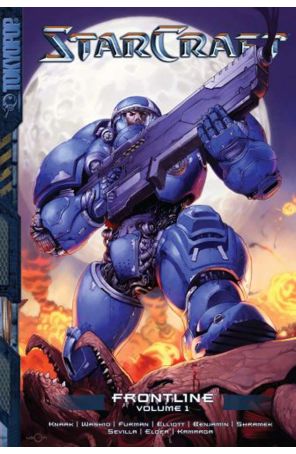 StarCraft: Frontline 1 published by Tokyopop with cover art by UDON