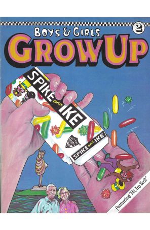 Boys and Girls Grow Up 2 published by Tom Campagnoli with cover art by Amy Crehore