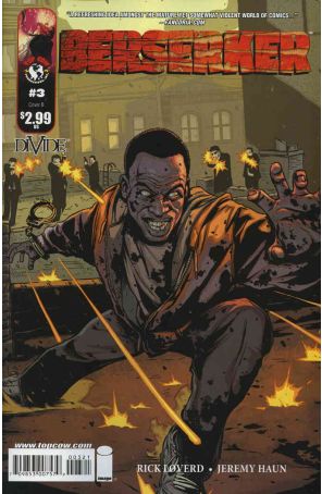 Berserker 3B published by Top Cow with cover art by Jeremy Haun