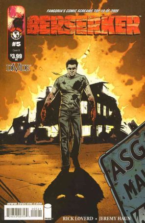 Berserker 5B published by Top Cow with cover art by Jeremy Haun