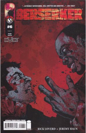 Berserker 6C published by Top Cow with cover art by Dale Keown