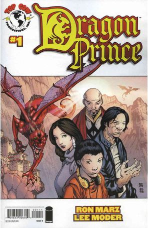 Dragon Prince 1A published by Top Cow with cover art by Jeff Johnson