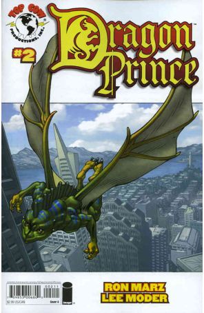 Dragon Prince 2A published by Top Cow with cover art by Jeff Johnson