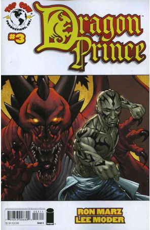 Dragon Prince 3A published by Top Cow with cover art by Jeff Johnson