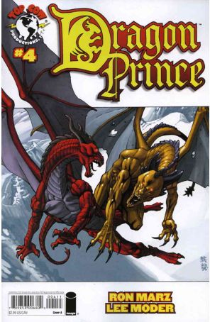 Dragon Prince 4A published by Top Cow with cover art by Jeff Johnson