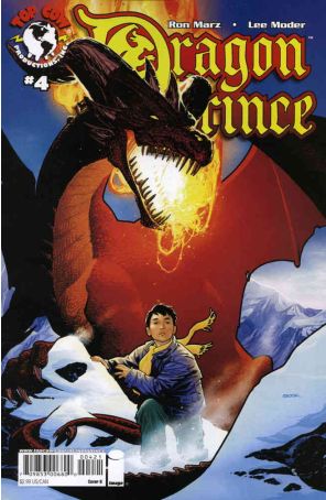 Dragon Prince 4B published by Top Cow with cover art by Ryan Sook