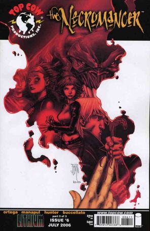 Necromancer (Top Cow) 6 published by Image with cover art by Francis Manapul