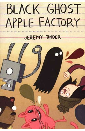 Black Ghost Apple Factory 1 published by Top Shelf with cover art by Jeremy Tinder